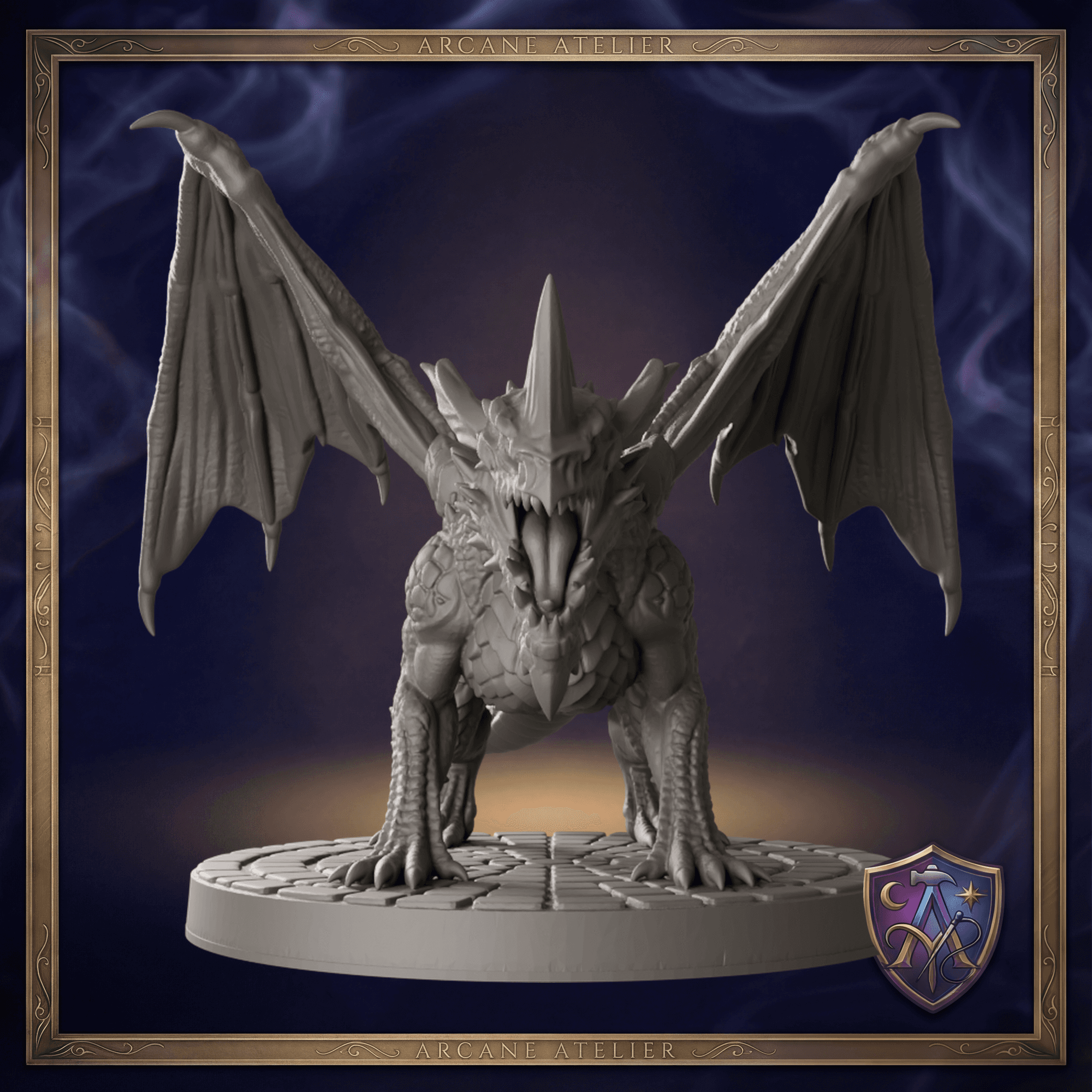 Blue Dragon als unbemalte Miniatur