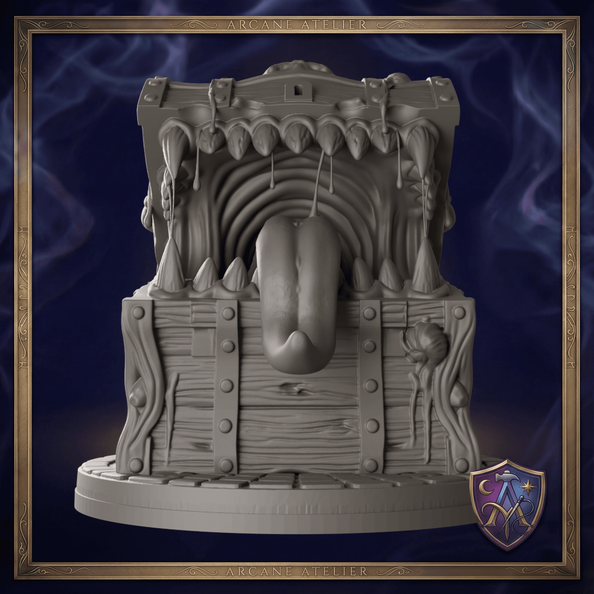 Aberration Bestie Miniatur 32mm | unbemalt Resin 3D-Druck | D&D Pathfinder DSA | TTRPG — Bild 1