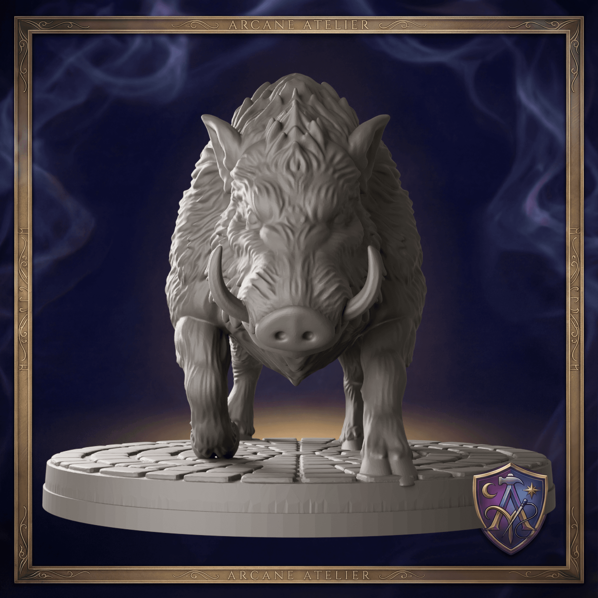 Bestie Miniatur 32mm | unbemalt Resin 3D-Druck | D&D Pathfinder DSA | TTRPG — Bild 1