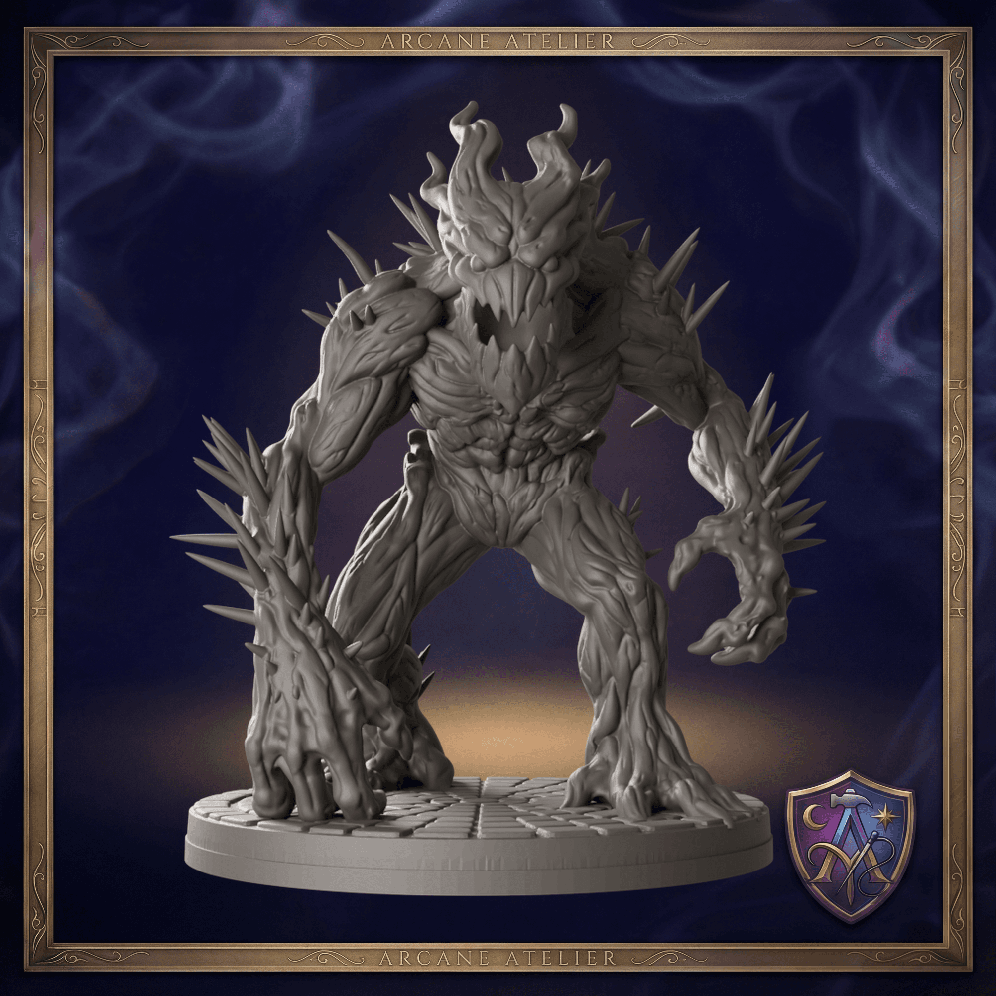 Plant Bestie Miniatur 32mm | unbemalt Resin 3D-Druck | D&D Pathfinder DSA | TTRPG — Bild 1