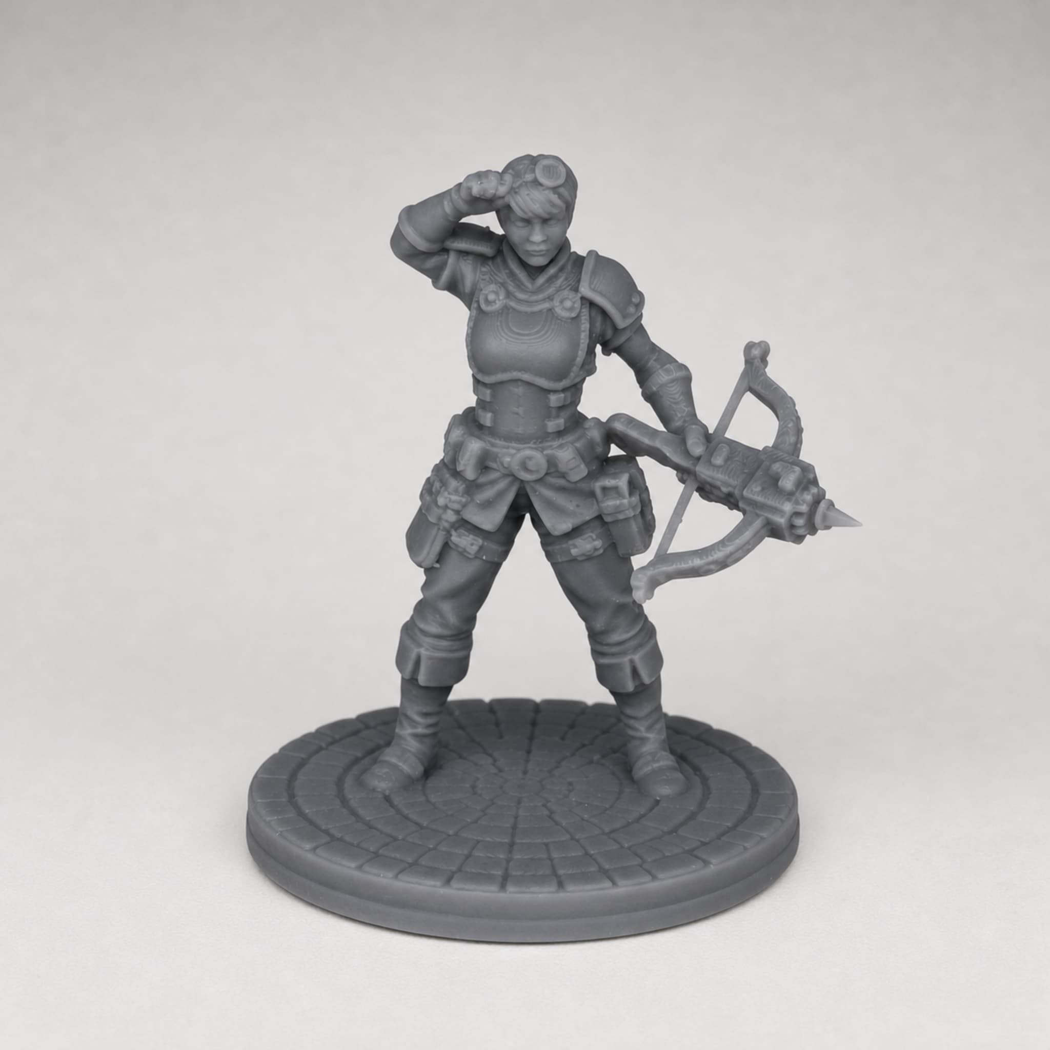 Human Inventor – Unpainted 32mm Resin Miniature for Tabletop RPGs — image 1