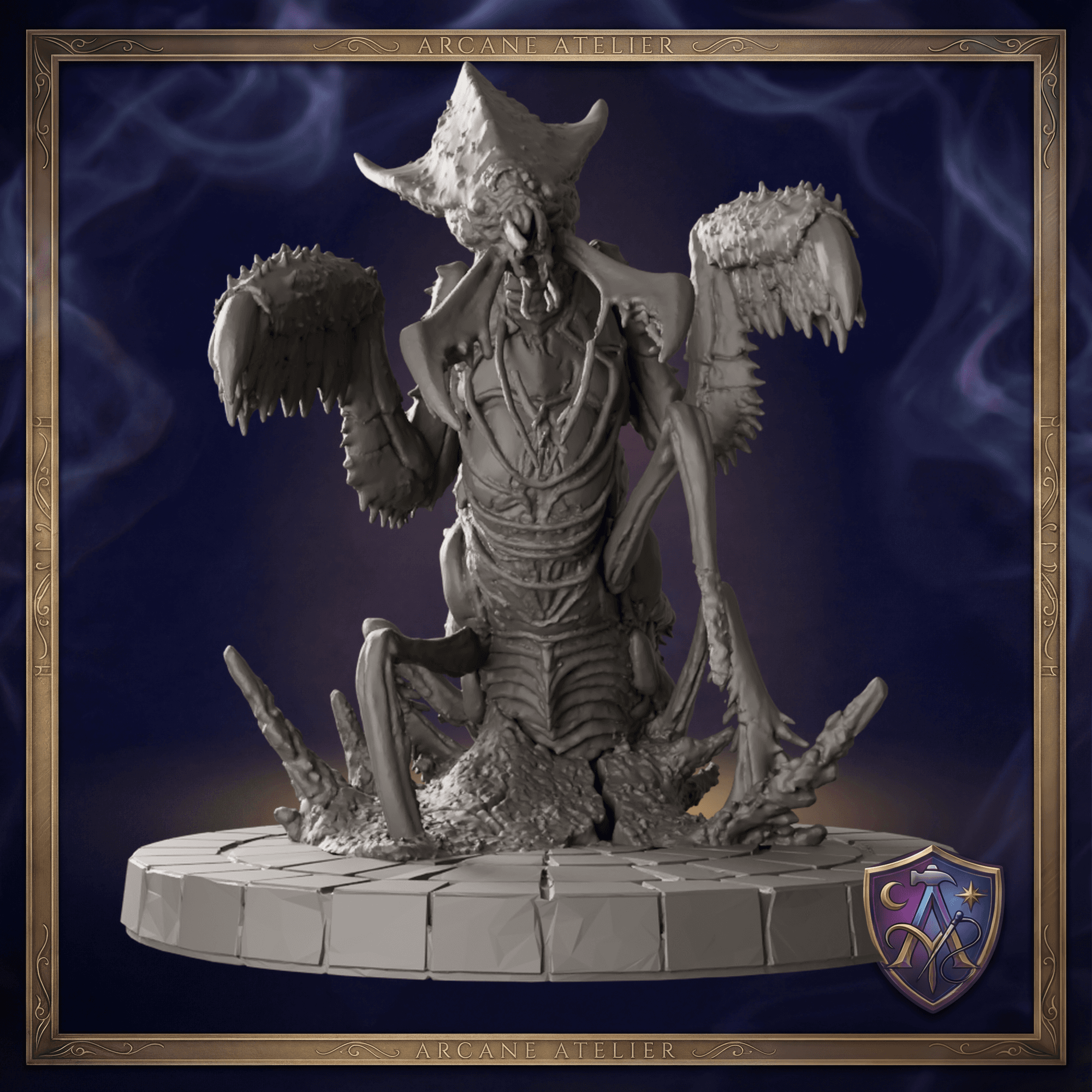 Chitinmaw Brood Monstrum Insekt | DnD 32mm Resin Miniatur | Tabletop Pathfinder VTT — Bild 1