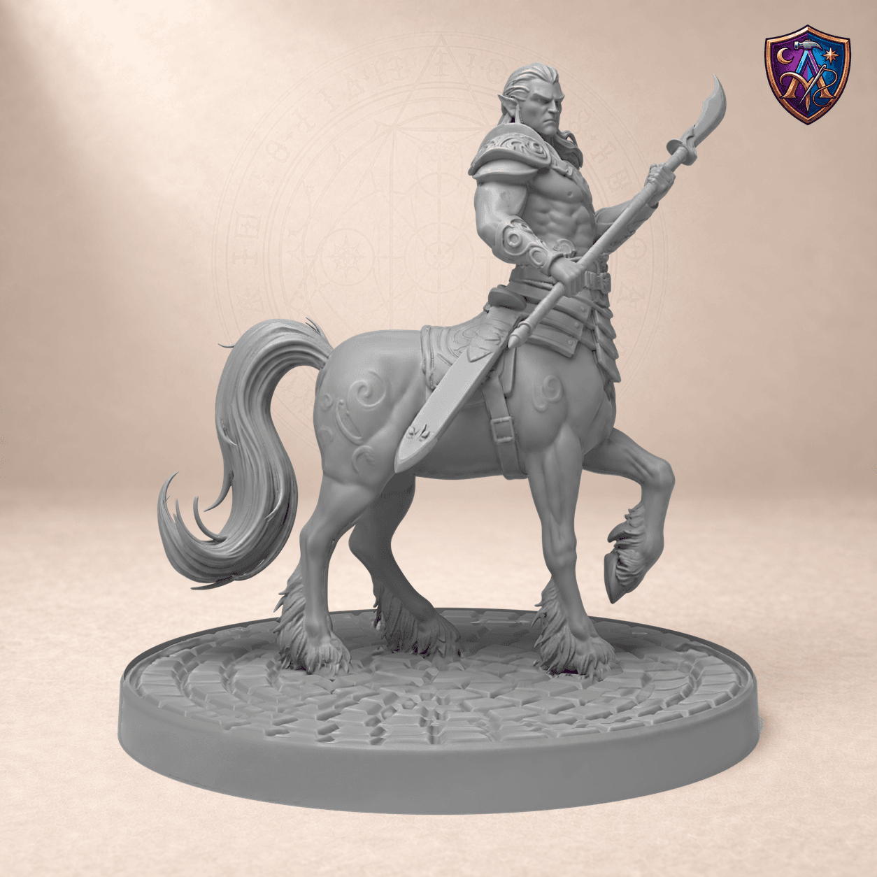 Centaur – Unpainted 32/54mm Resin Miniature for Tabletop RPGs — image 1
